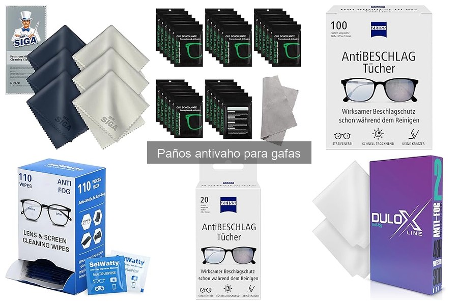 Características Clave de un Buen Paño Antivaho para Gafas