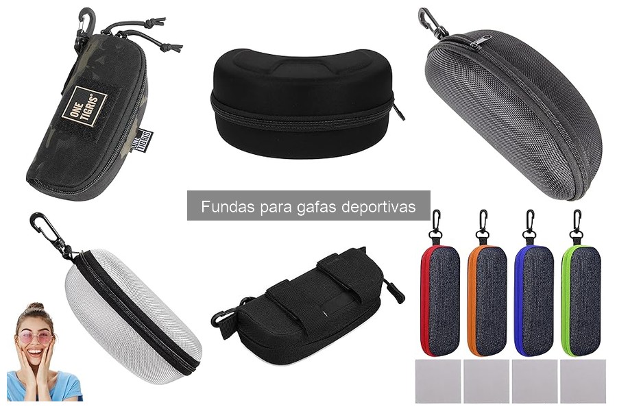 Casos de uso de fundas para gafas deportivas en diferentes deportes