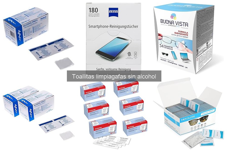 Cómo almacenar toallitas limpiagafas sin alcohol correctamente
