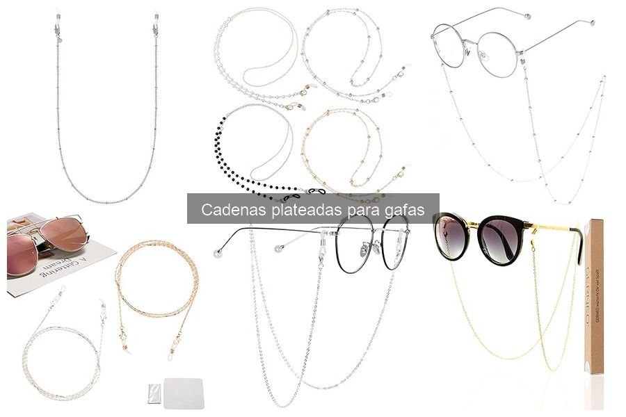 Cómo cuidar y limpiar cadenas plateadas para gafas