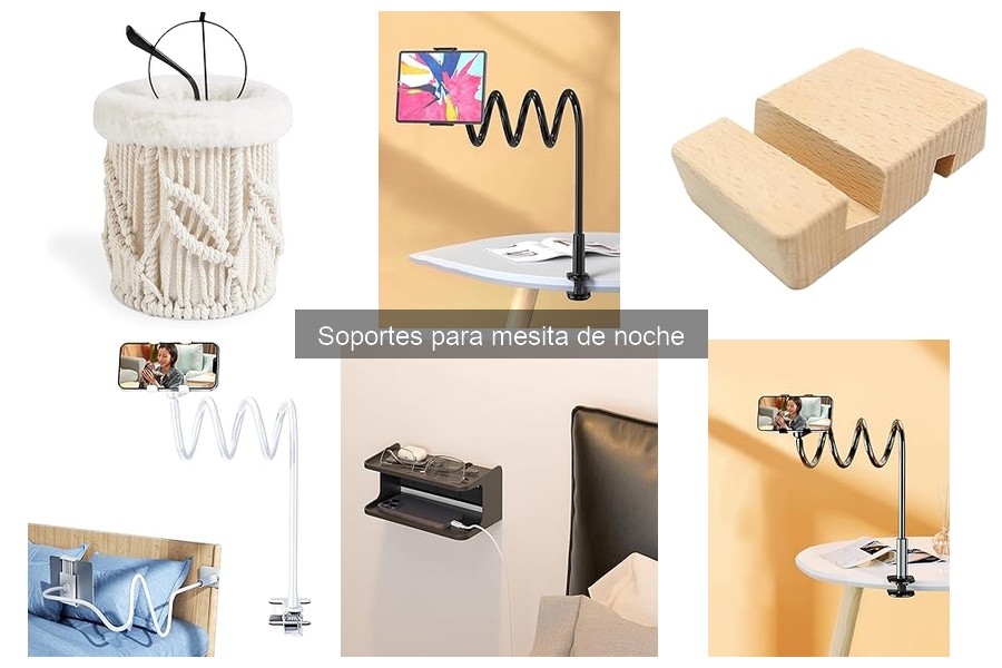 Cómo cuidar y mantener soportes para mesita de noche