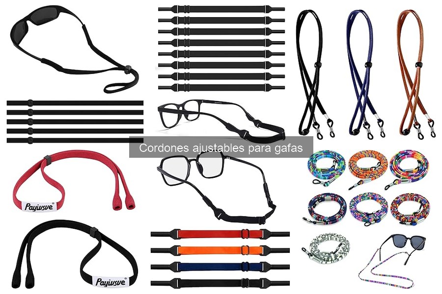 Cómo elegir cordones ajustables para gafas: Guía de compra