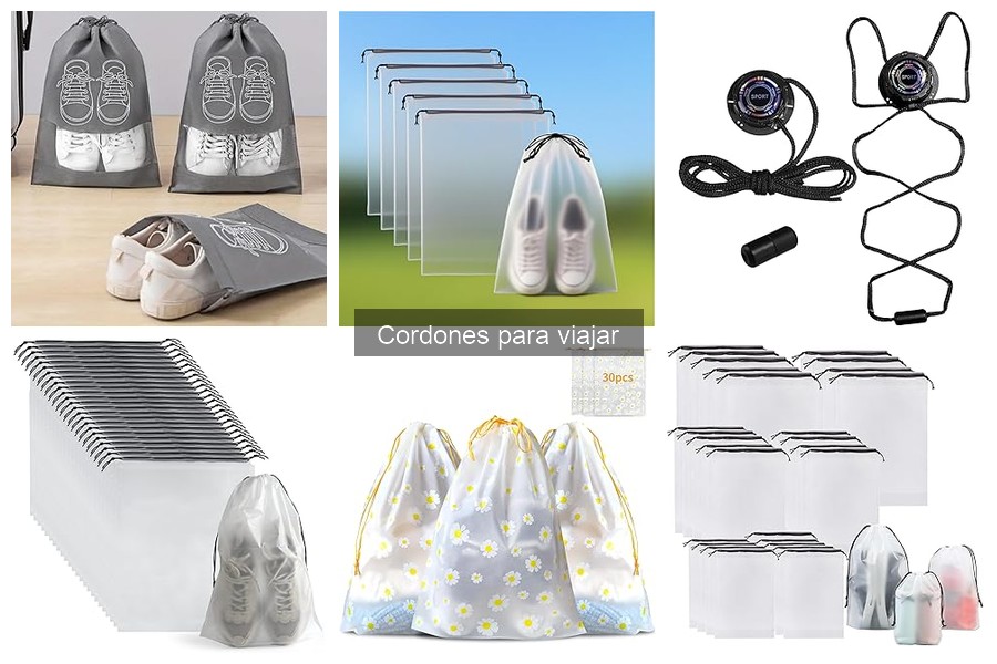 Cómo elegir cordones para viajar: guía práctica