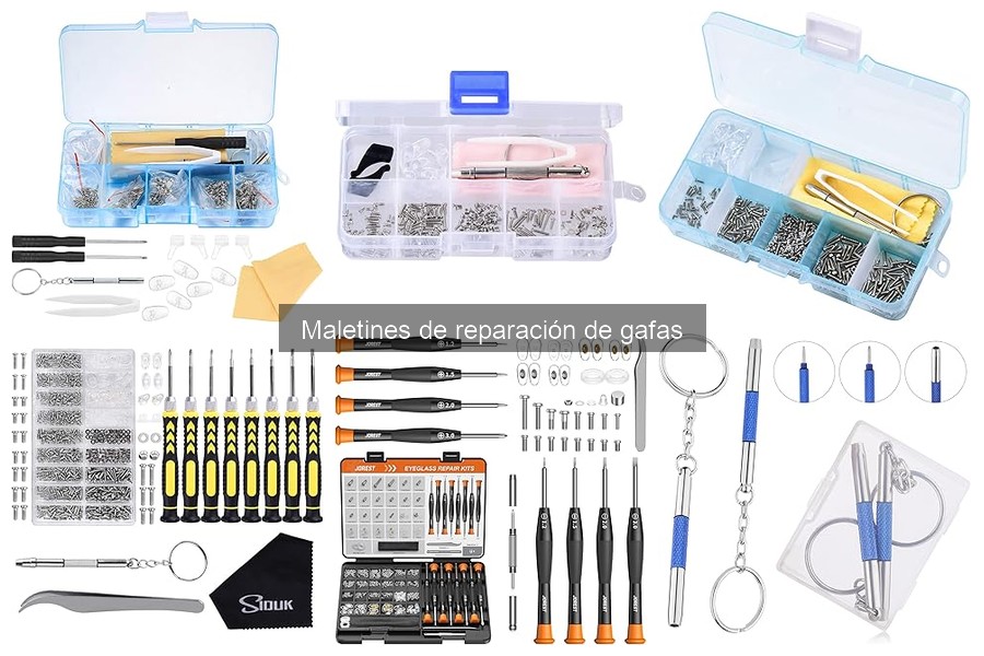 Cómo elegir el maletín de reparación de gafas adecuado
