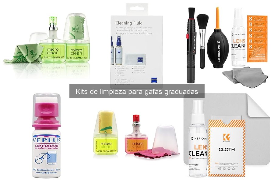 Cómo elegir el mejor kit de limpieza para gafas graduadas
