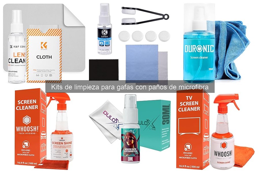 Cómo elegir el mejor kit de limpieza para gafas