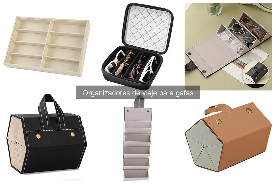 Cómo elegir el mejor organizador de viaje para gafas