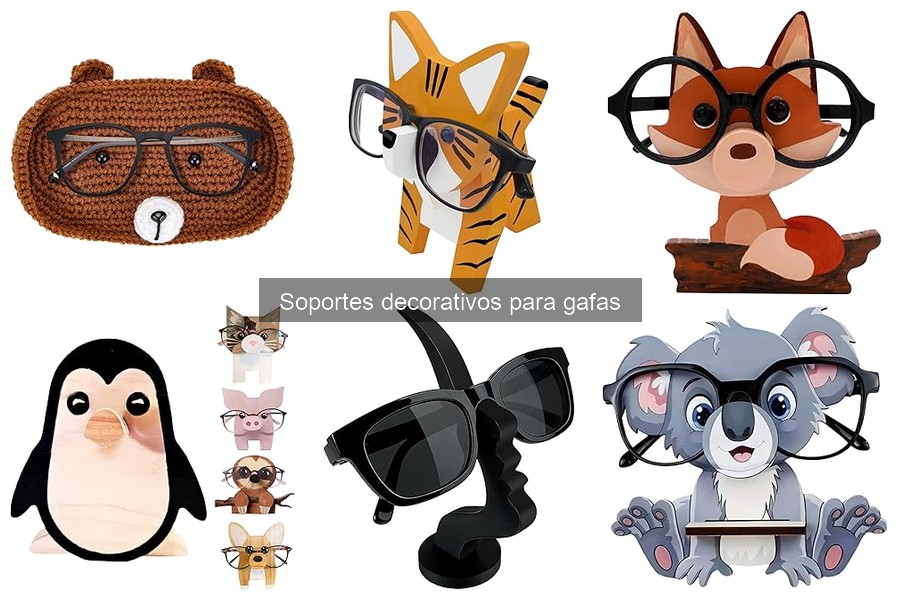 Cómo elegir el mejor soporte decorativo para gafas