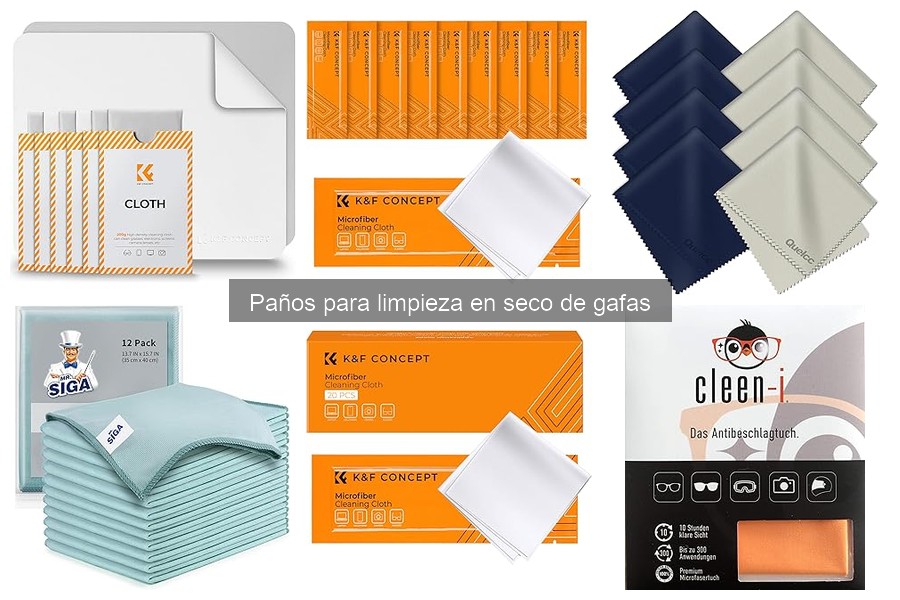 Cómo elegir el paño de limpieza en seco para tus gafas
