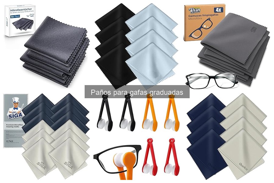Cómo elegir el paño perfecto para tus gafas graduadas