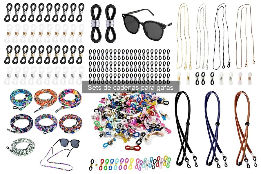Cómo elegir el set de cadenas para gafas perfecto