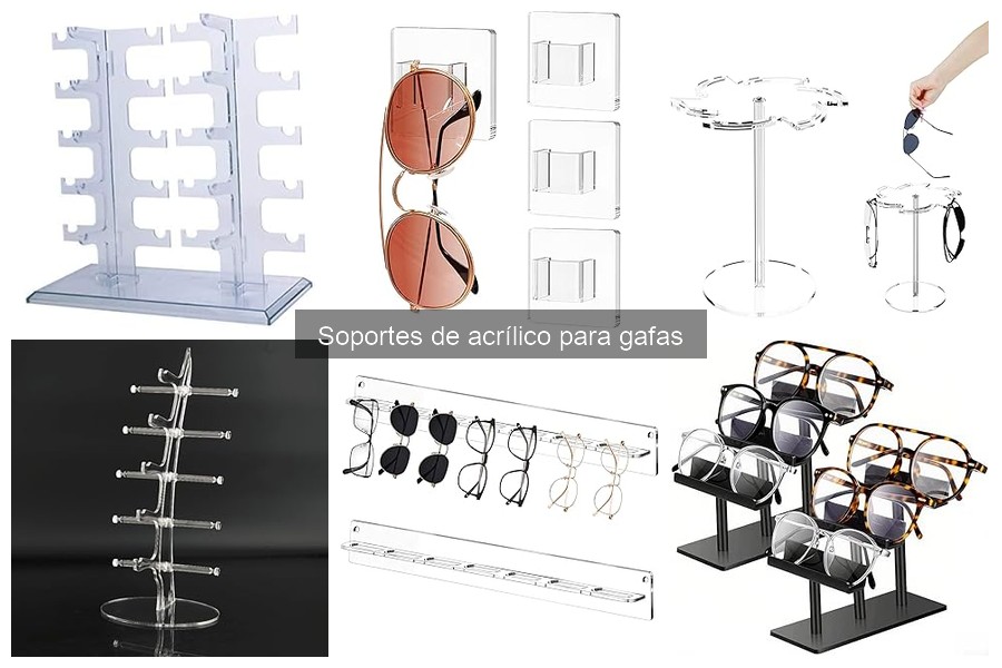 Cómo elegir el soporte de acrílico perfecto para gafas