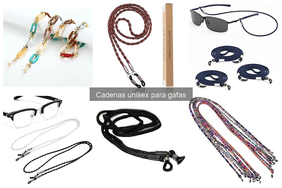Cómo elegir la longitud perfecta de cadenas para gafas
