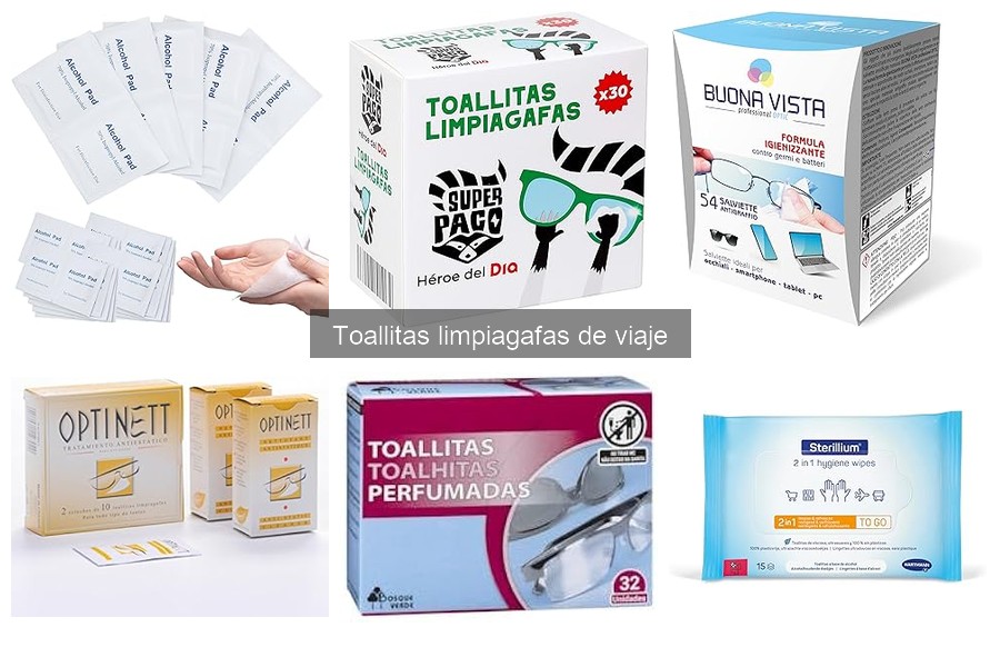 Cómo elegir las mejores toallitas limpiagafas de viaje