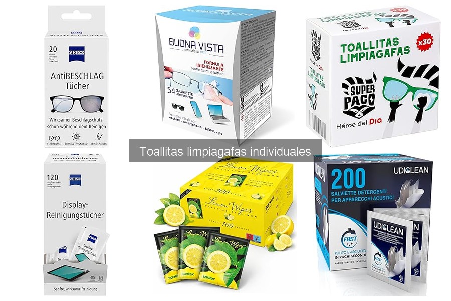 Cómo elegir las mejores toallitas limpiagafas individuales