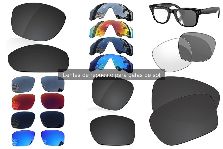 Cómo elegir lentes de repuesto para gafas de sol