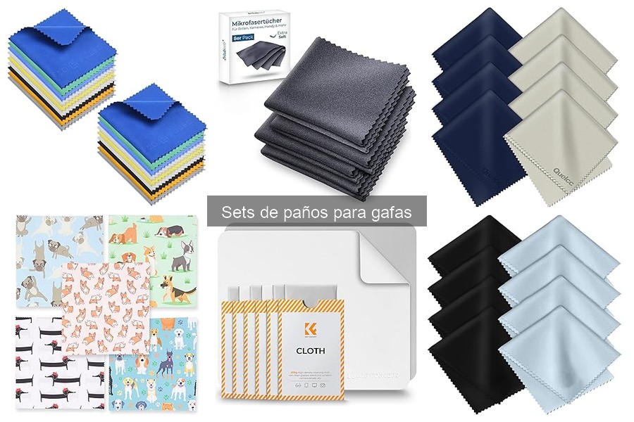 Cómo evaluar la calidad de un set de paños para gafas