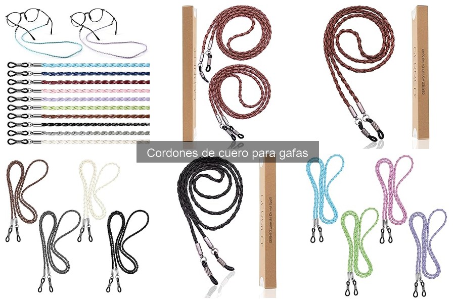Cómo instalar cordones de cuero en gafas fácilmente