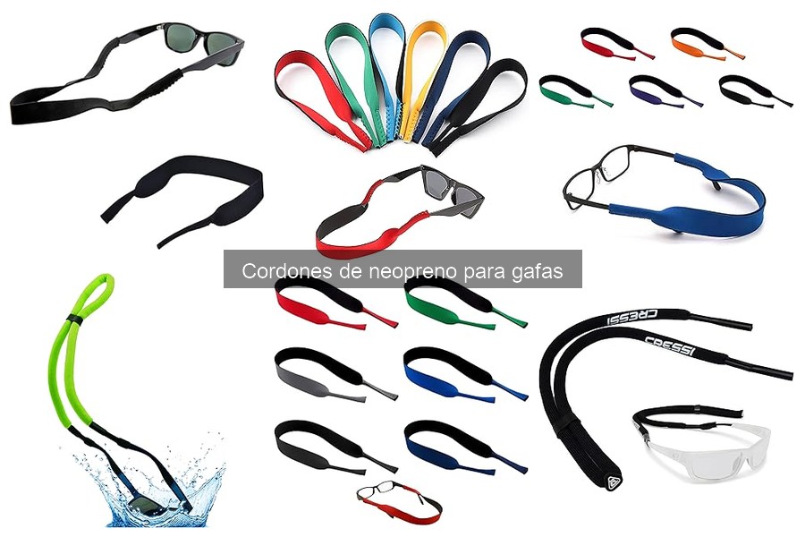 ** Cómo instalar cordones de neopreno en gafas: guía práctica