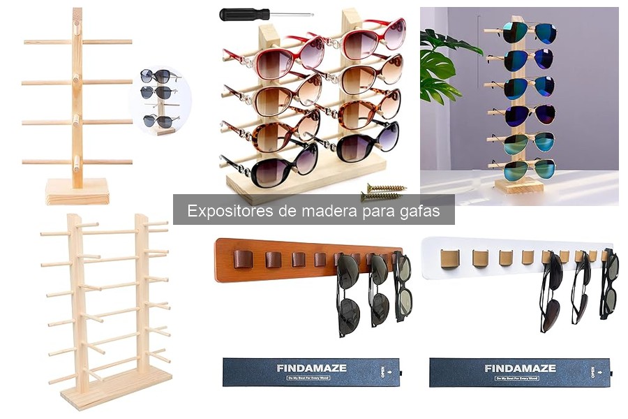 Cómo Instalar Expositores de Madera para Gafas Efectivamente
