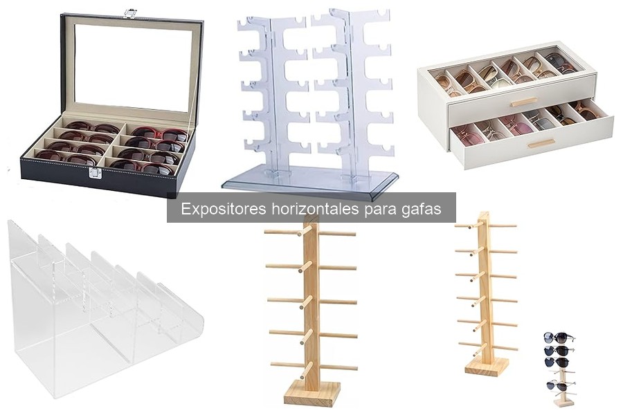 Cómo instalar un expositor horizontal para gafas fácilmente