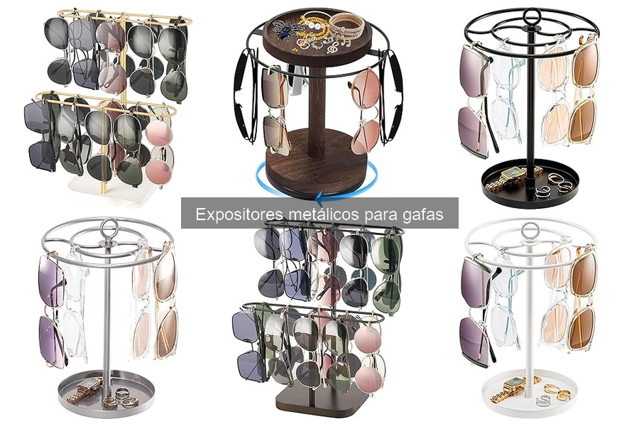 Cómo instalar un expositor metálico para gafas fácilmente