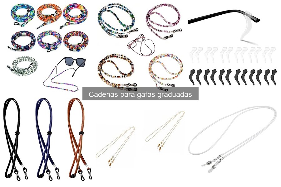 Cómo instalar una cadena para gafas graduadas fácilmente