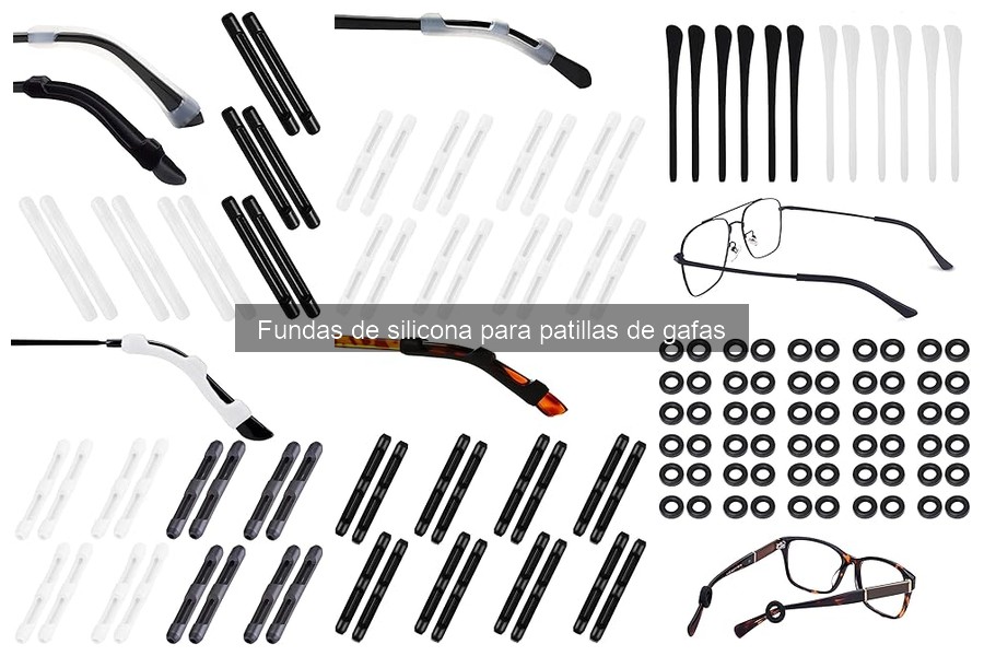 Cómo limpiar fundas de silicona para patillas de gafas