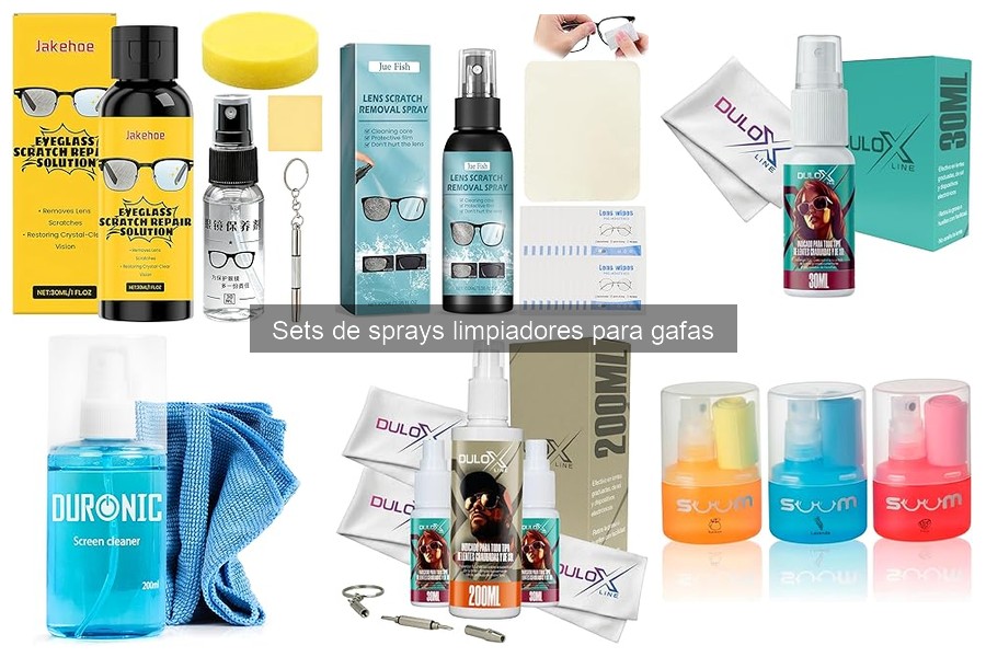 Cómo limpiar gafas con spray: tutorial paso a paso