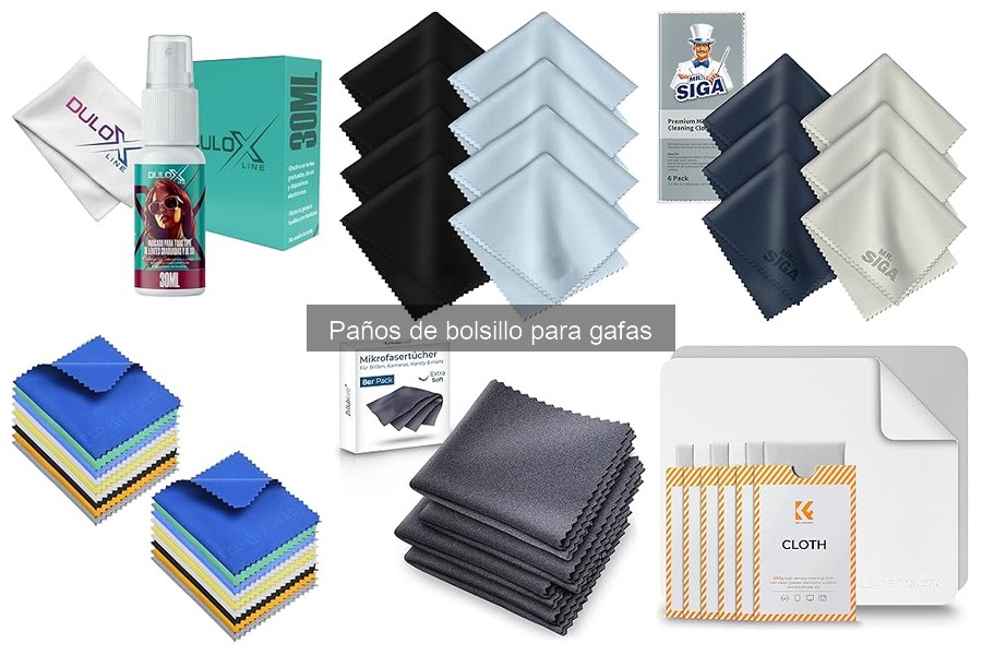 Cómo Limpiar Paños de Bolsillo para Gafas Eficazmente