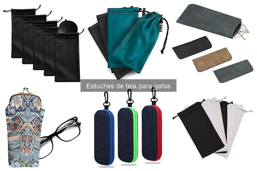 Cómo limpiar un estuche de tela para gafas correctamente