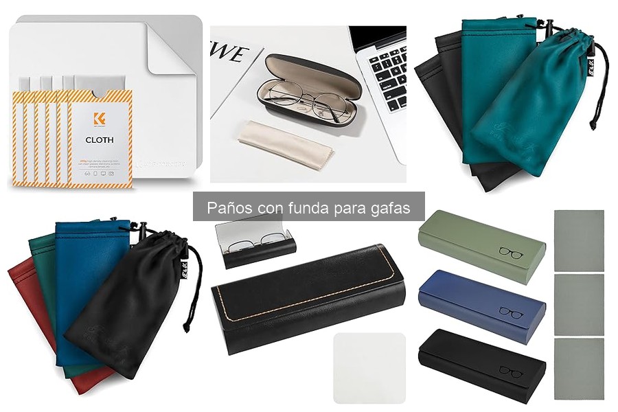 Cómo limpiar un paño con funda para gafas correctamente