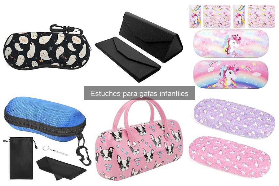 Cómo limpiar y mantener estuches para gafas infantiles