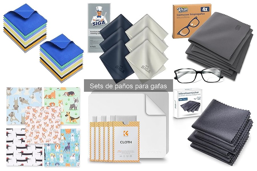 Cómo limpiar y mantener los paños para gafas correctamente