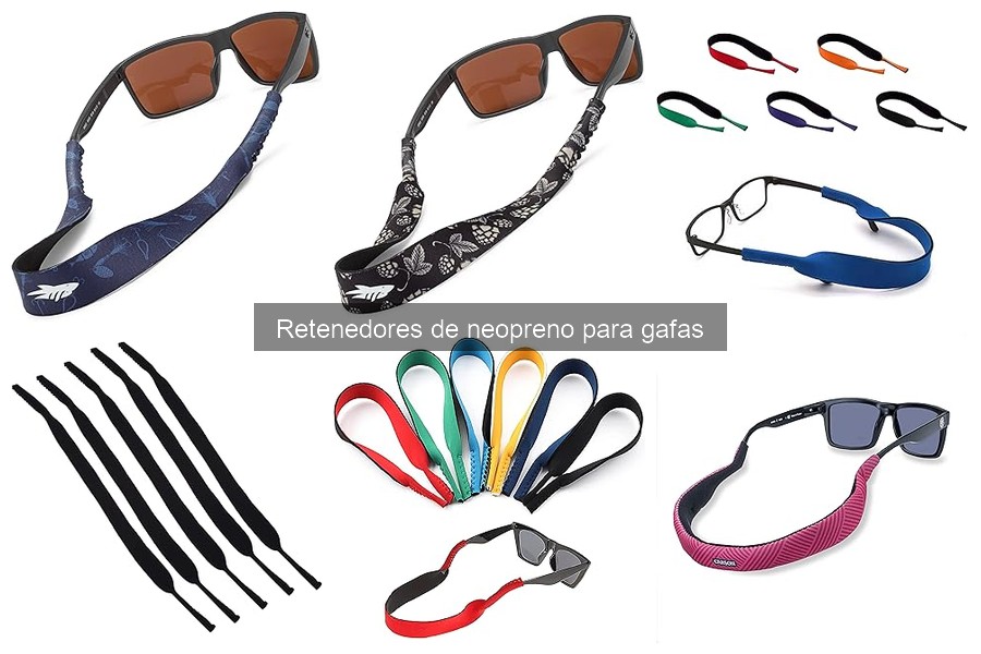 Cómo limpiar y mantener retenedores de neopreno para gafas