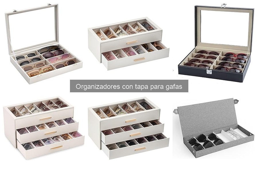 Cómo limpiar y mantener tu organizador de gafas con tapa