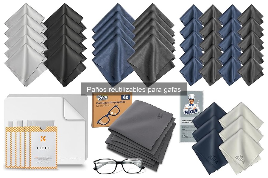 Cómo limpiar y mantener tu paño reutilizable para gafas