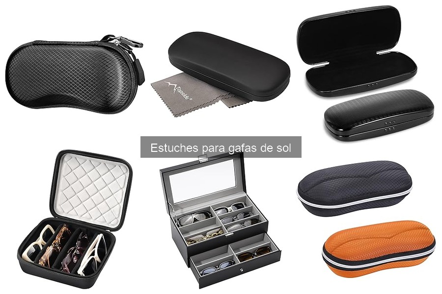Cómo limpiar y mantener un estuche para gafas de sol