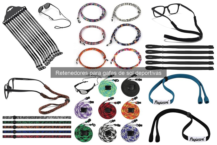 Cómo mantener los retenedores para gafas de sol deportivas