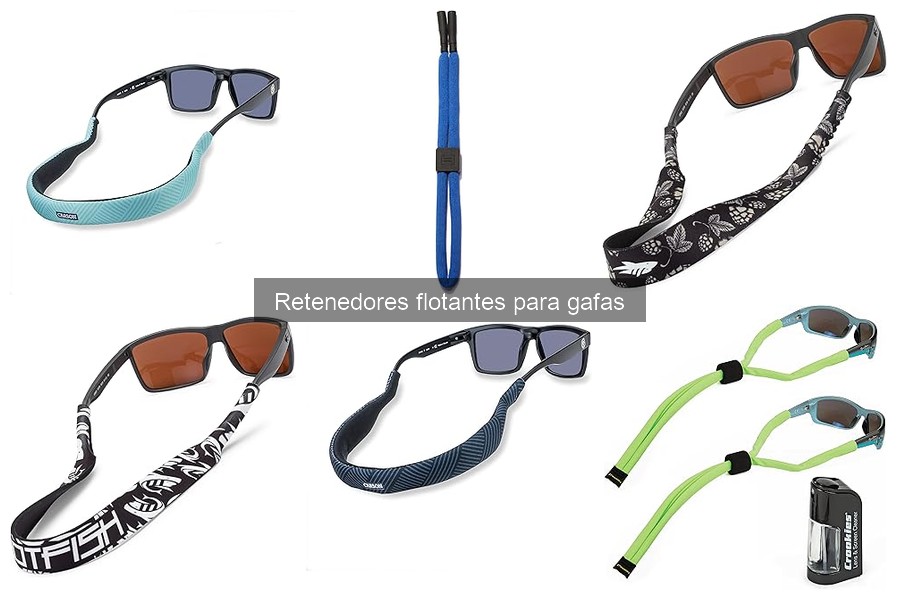 Cómo mantener retenedores flotantes para gafas en perfecto estado