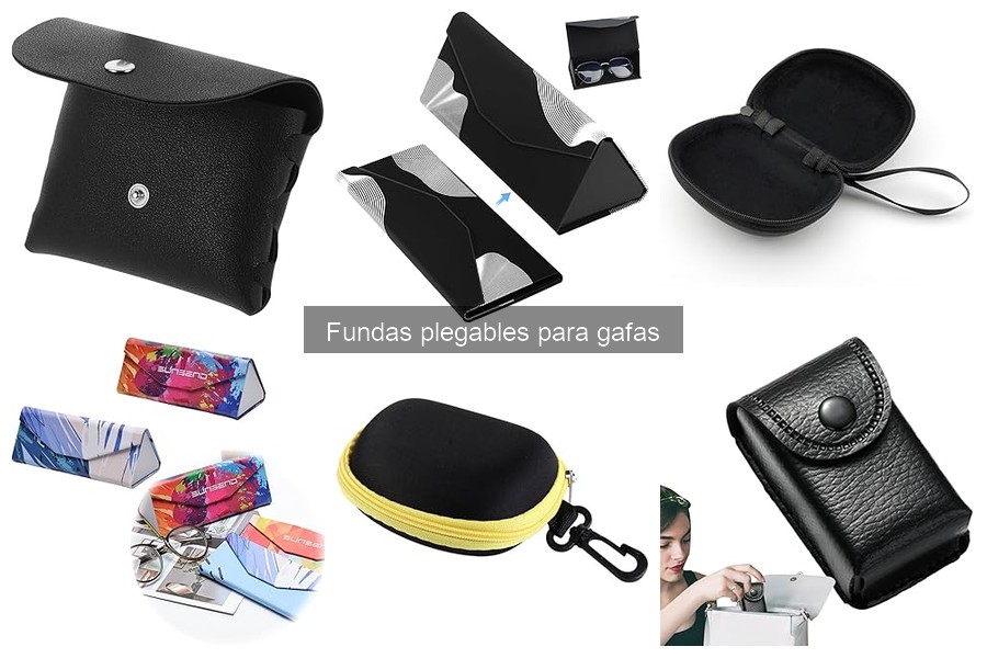 Cómo mantener y limpiar fundas plegables para gafas