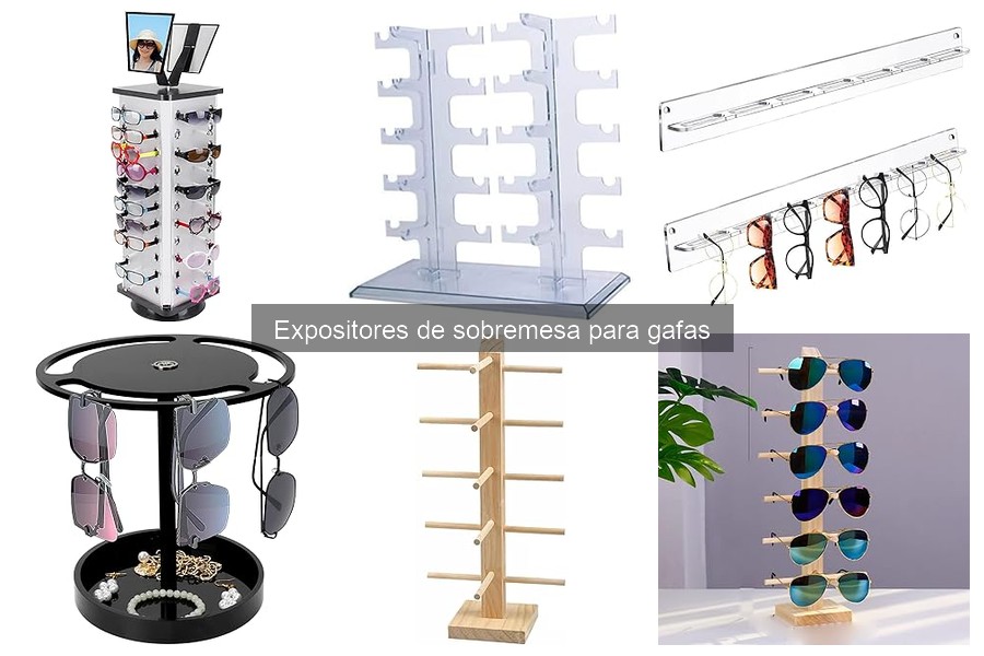 Cómo montar un expositor de sobremesa para gafas fácilmente
