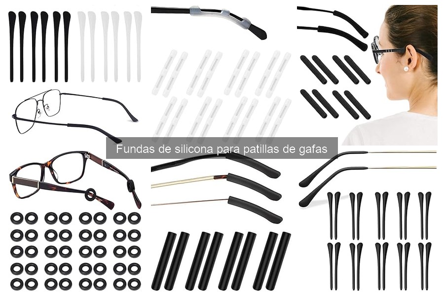 Cómo poner y quitar fundas de silicona para patillas de gafas