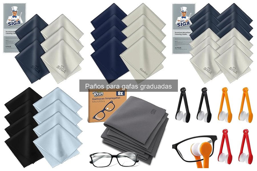 Cómo solucionar un paño que no limpia bien tus gafas