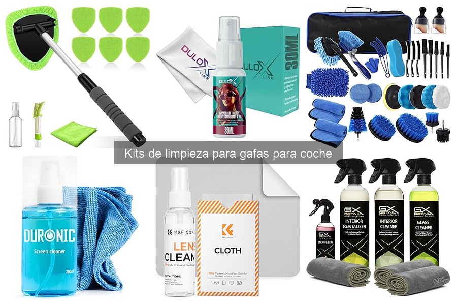 Cómo usar correctamente un kit de limpieza de gafas