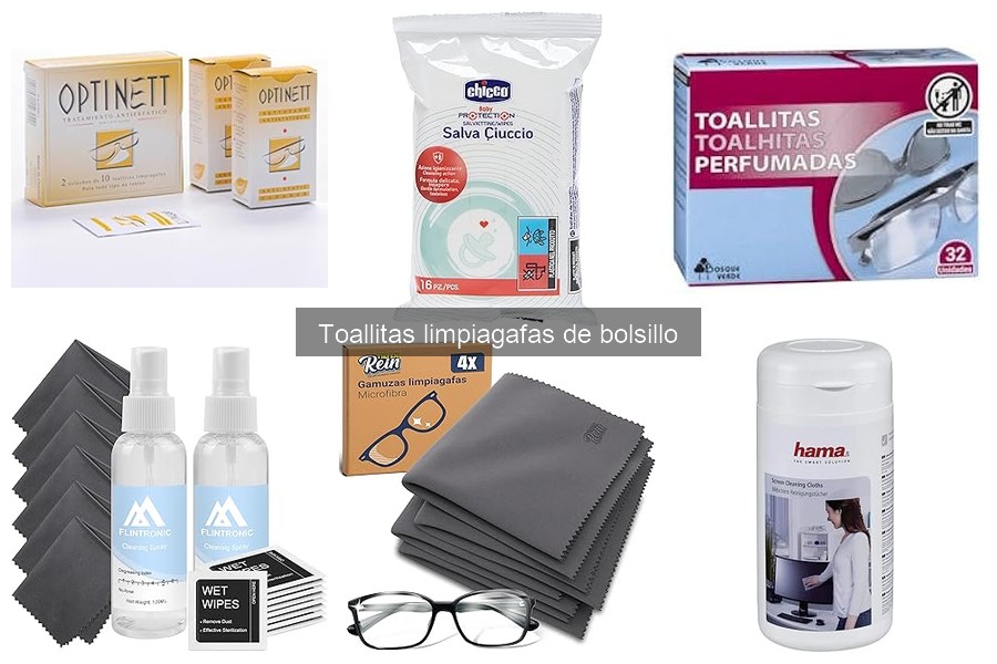 Cómo usar las toallitas limpiagafas de bolsillo eficazmente