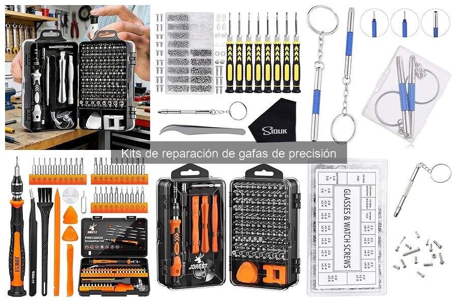 Cómo Usar un Kit de Reparación de Gafas de Precisión