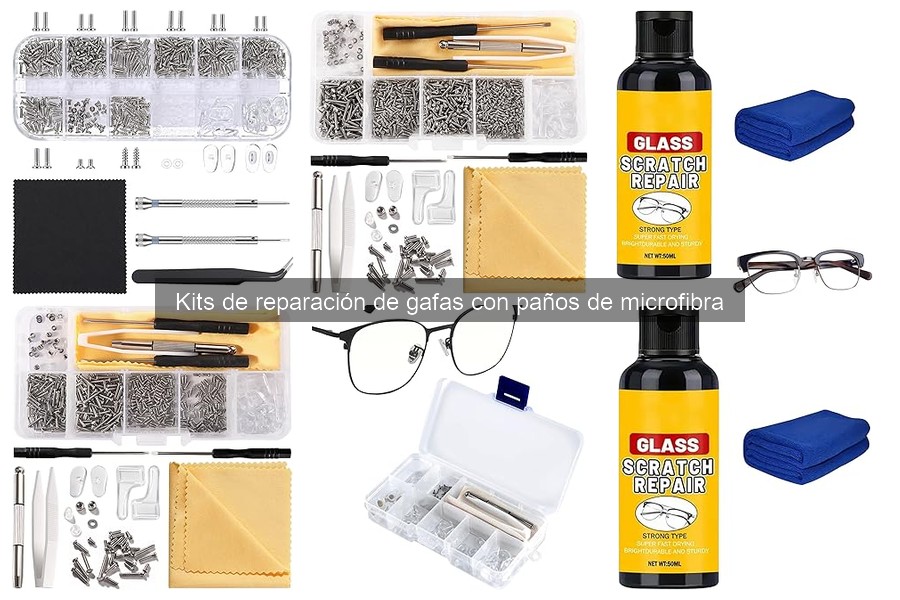 Cómo usar un kit de reparación de gafas: guía práctica