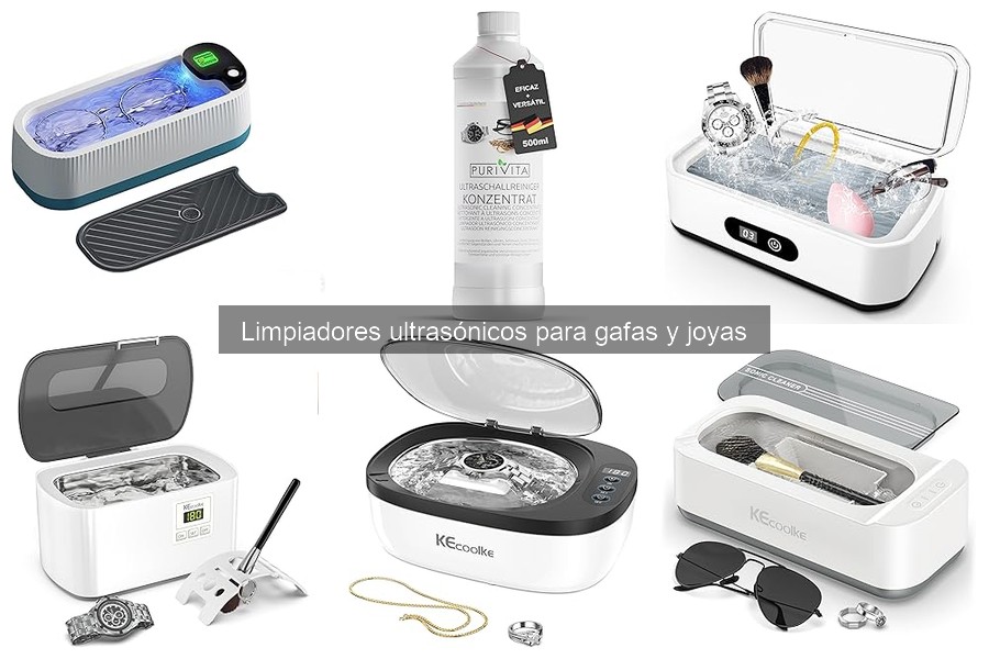 Cómo usar un limpiador ultrasónico para gafas correctamente