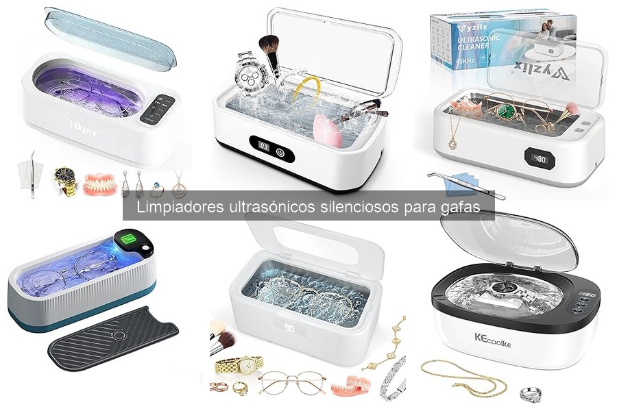 Cómo usar un limpiador ultrasónico silencioso para gafas